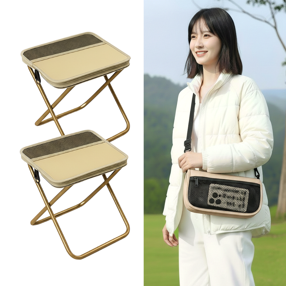 하우모어 1+1 휴대용 접이식 의자 초경량 대형 120kg 하중 23,560원