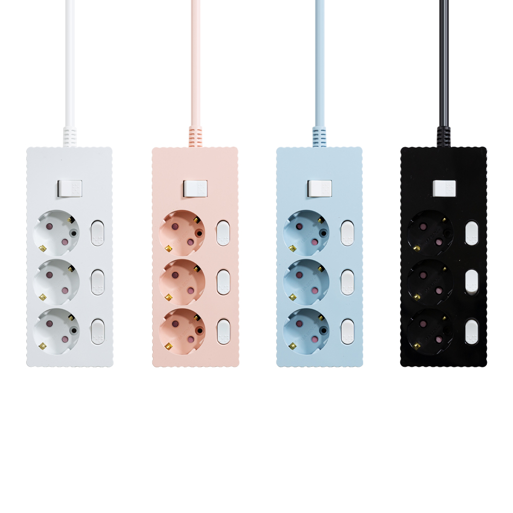 쿠폰19% 파워존 자동소화 웨이브 멀티탭 콘센트 화재예방 개별 절전 과부하차단 3구 28,000원