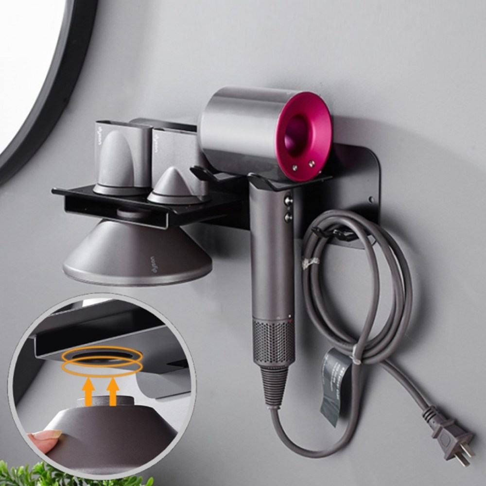 철제 다이슨 헤어드라이기 스크래치방지 거치대 부속품 정리 벽걸이 46,100원