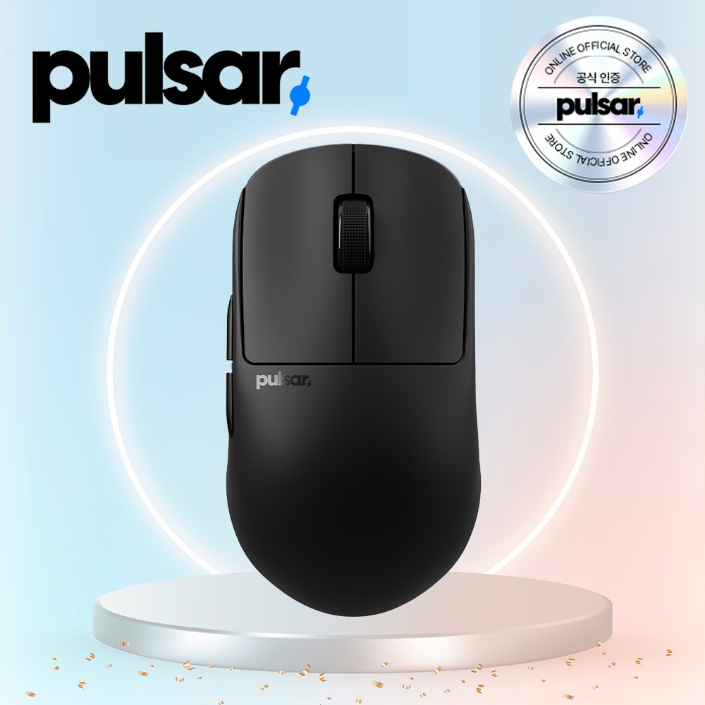 펄사 X2H CrazyLight 미디움 무선 게이밍 마우스 제트블랙 149,000원