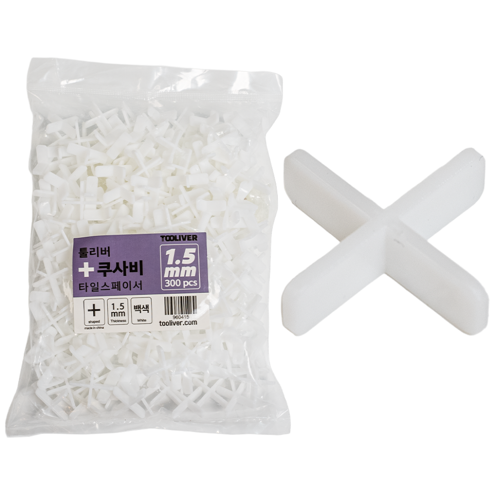 툴리버 타일 쿠사비 ver2 메지핀 타일 스페이스 줄눈 간격, 20개, 흰색 38,900원