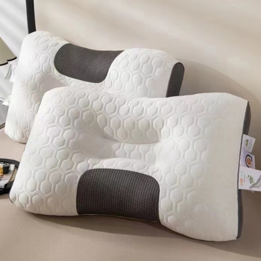 Noblee 라텍스 경추 베개, 그레이, 2개 24,370원