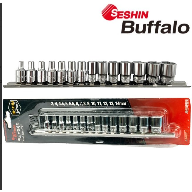 JJ-S 대만산 세신 1/4 복스알세트SB-1414M 6각 복스 레일세트, 1 11,800원