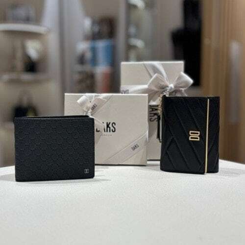 [국내백화점 정품] 닥스 선물세트 블랙 칼라일 3단 반지갑 루이스 395,730원