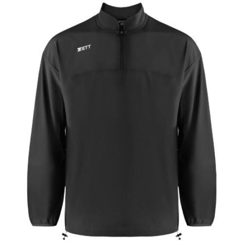ZETT 제트 야구 긴팔 바람막이 흡한속건 스포츠 통기 가을 겨울 사계절 간절기 프로 사회인야구 6size 검정 68,000원