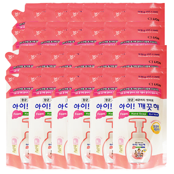 아이깨끗해 핸드워시 레몬 200ml 리필 X 24개, 200ml, 24개 45,570원