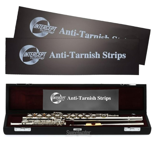 인터셉트 은 변색 방지용 스트립 플릇 클라리넷 주얼리 악세사리 변색 녹 부식방지, 블랙, 5개 6,900원