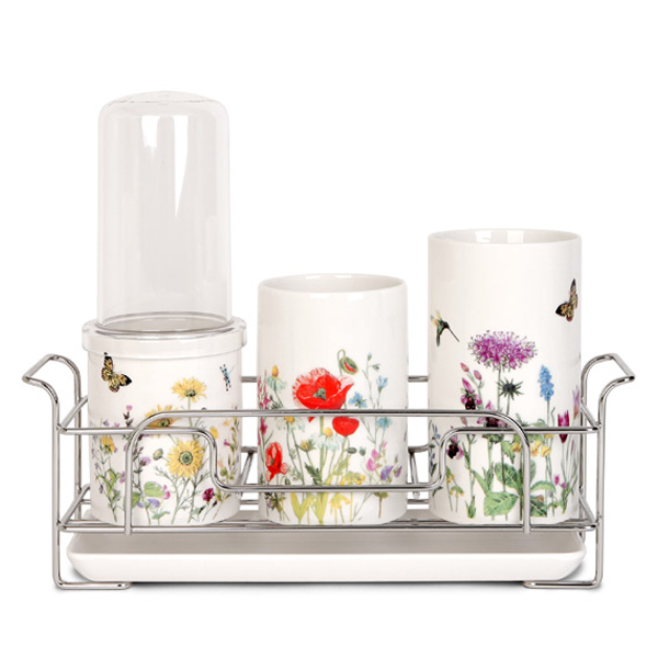 골든벨금속 야생화1 3단 수저통 + 뚜껑 세트 40,920원