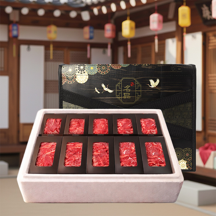 횡성축협한우 고급육질 1등급 국거리용 불고기감 종합선물세트 2kg 130,300원