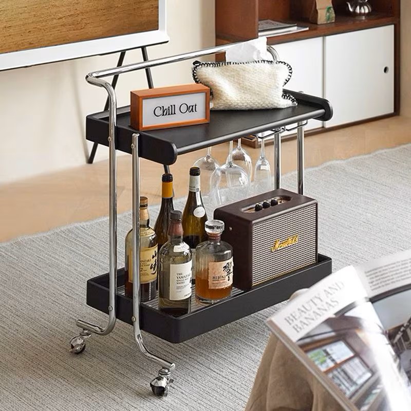 로얄다이아 우드트롤리 미드센츄리 이동식 트롤리 웨건 카트 139,900원