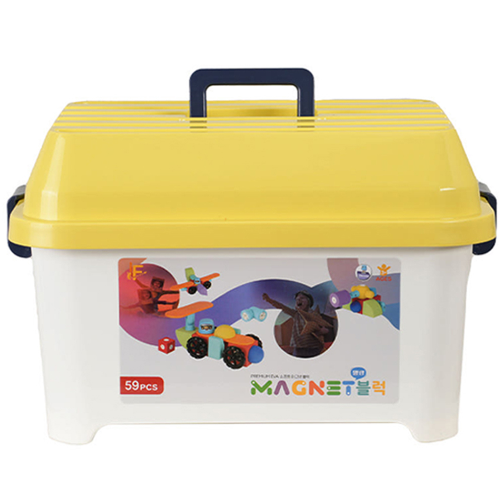 말랑말랑 자석블럭 EVA소프트 마그네틱블럭 (59피스) 자석블럭 어린이블럭 물놀이블럭 89,000원