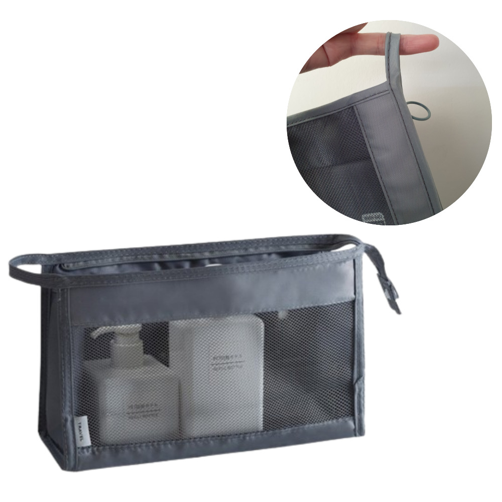 더편한생활 워시백 세면백 메쉬 사각 파우치 9,900원
