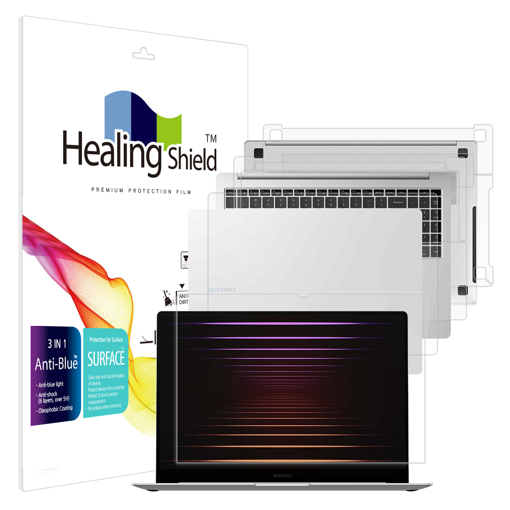 힐링쉴드 갤럭시북5 프로 16인치 NT960XHA 블루라이트차단 액정보호필름1매 외부3종 58,320원