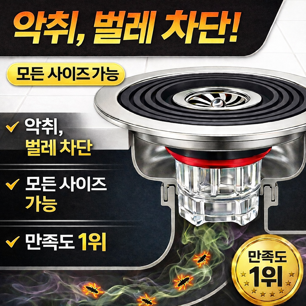 리브하움 하수구트랩 화장실 싱크대 배수구 6,600원