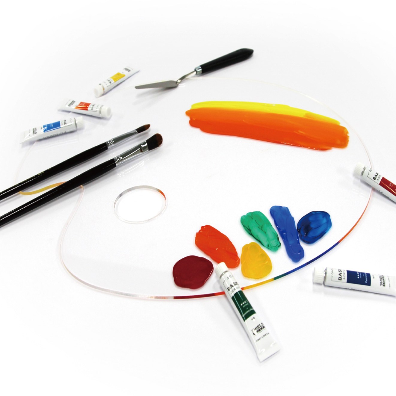 투명 아크릴 팔레트 유화 수채화 아크릴물감 조색 미술용품 8,250원