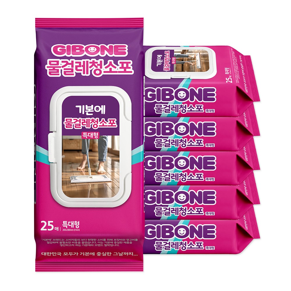 기본에 물걸레 청소포 25p 16,900원