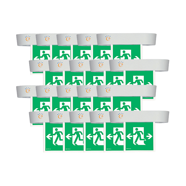 고효율기자재인증 KFI 천장형 피난구 유도등 소형(단면) - 양방향 667,000원