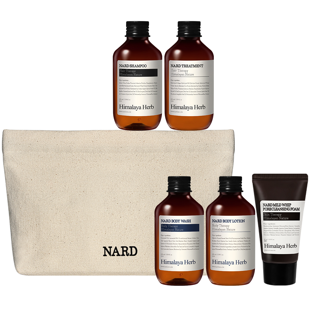 나드 트래블키트 5종 + 코튼파우치 13,900원