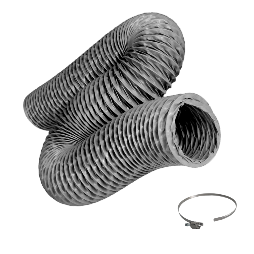 덕트몰 질긴 타포린 PVC 주름관 자바라 덕트호스+호스밴드1EA 5cm 6.5cm 7.5cm 10cm 12.5cm 15cm 20cm 25cm 30cm 천자바라 닥트자재, 1개 69,000원