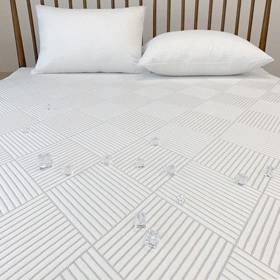 한스갤러리 휴비스 듀라론 고정밴드 패밀리 여름 침대 냉감 패드 75,810원