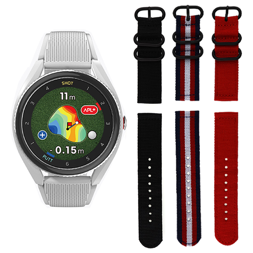 보이스캐디 T9 시계형 20mm 나토밴드 호환스트랩 나일론 11종 8,900원