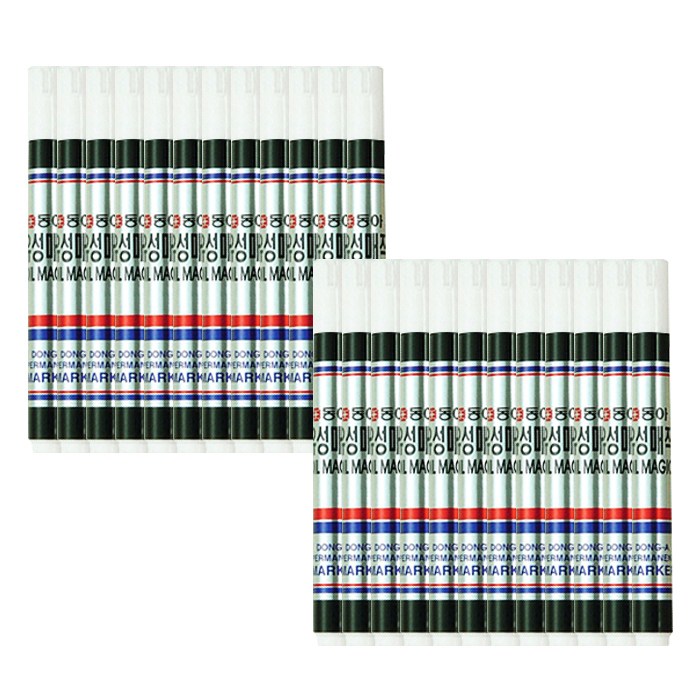 동아 유성매직 검정(24자루) 14,000원