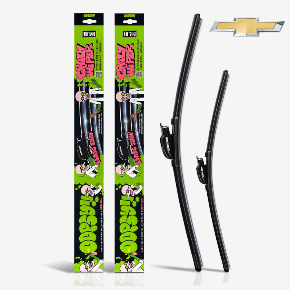 쉐보레 웁시 발수코팅 실리콘 와이퍼 간편날교체 운전석 조수석 세트, 트레일블레이저 (20년~현재) 45,900원