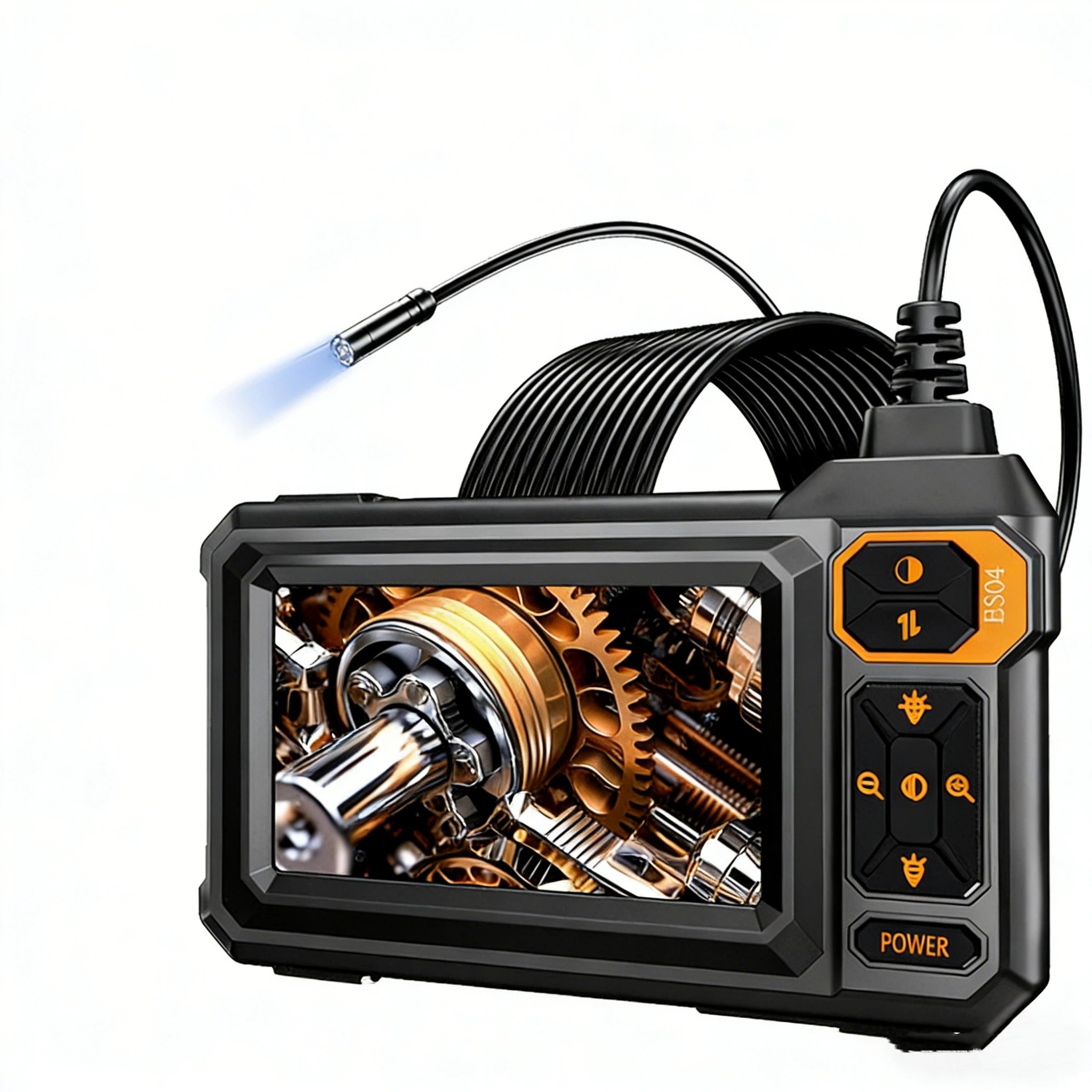 미가 HD 내시경 카메라 자동차 정비 엔진 배관 검사  하수관 산업용 점검용 내시경 카메라 프로브 38,600원