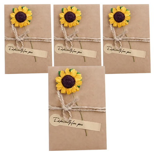 라이프팁스 고급스러운 크라프트 감성편지지, 해바라기(S), 4개 5,410원