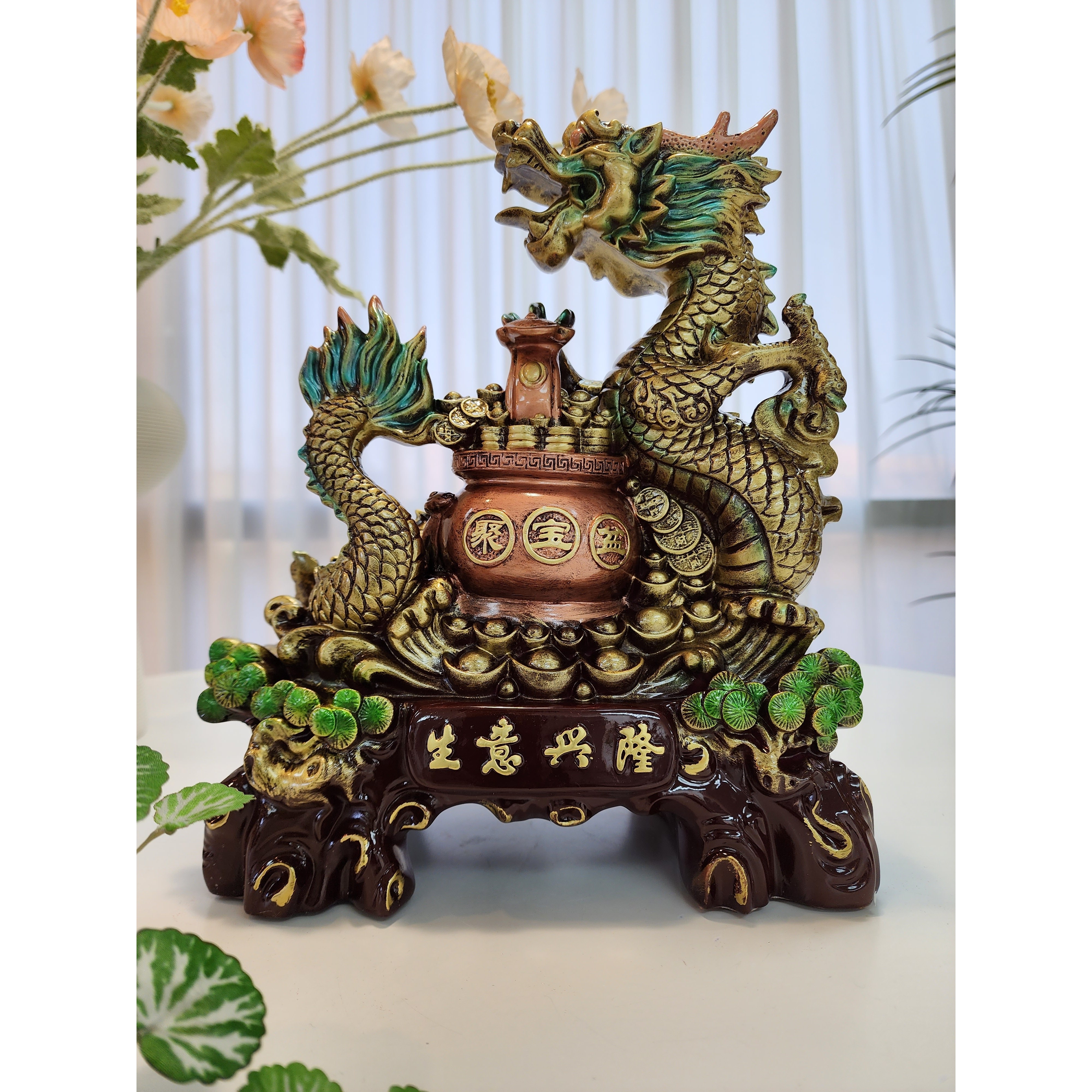 풍수 골드 용 장식 인테리어 장식소품 승진선물 개업선물 74,800원