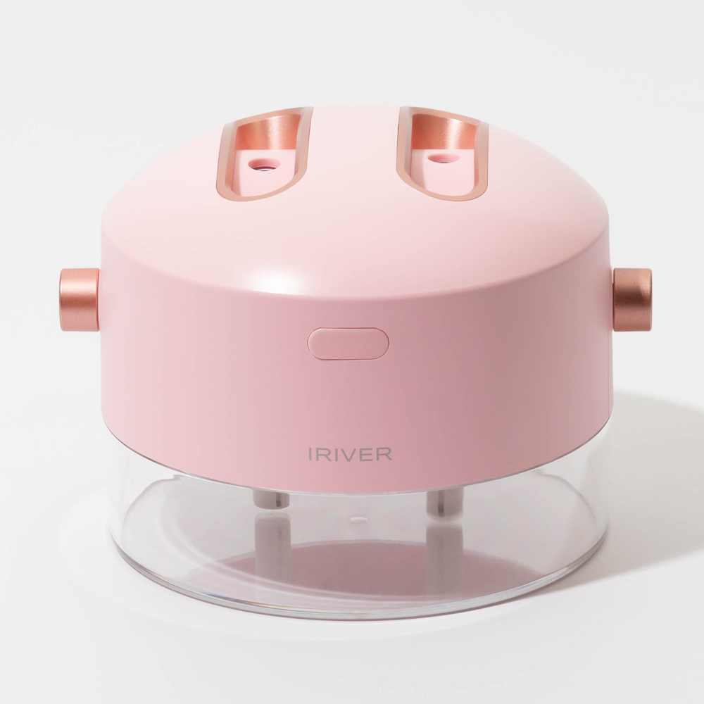 아이리버 MH-150W 핑크 듀얼 스팀맨 스윙 무선 충전식 무드등 1L 대용량 가습기 4000mAh 간편세척 클린필터 분사각도 조절 마이크로 미스트 파노라마 가습 39,000원
