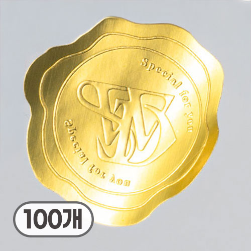 무하다 WD 청첩장 씰링 실링왁스 웨딩 스탬프 스티커 세트 7,900원