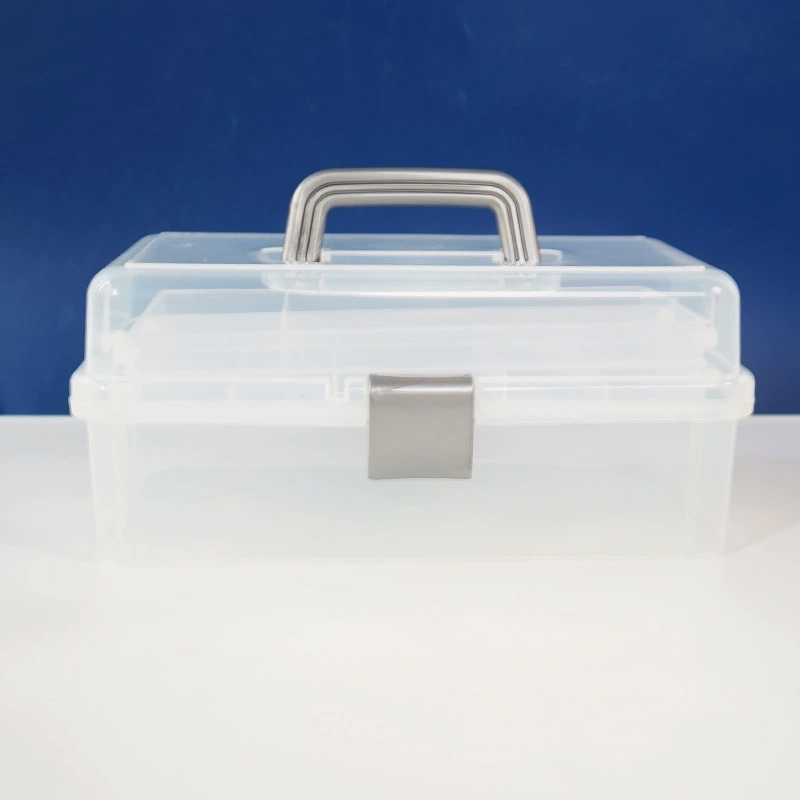 코히모 미술도구 정리 3단 다용도 화구박스 투명 5W0130 13,400원