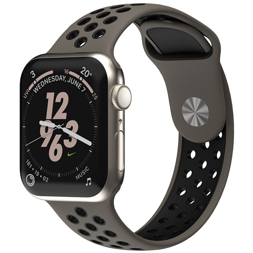 신지모루 스마트 워치 애슬리틱 스트랩 밴드, 올리브그레이, 1개 10,900원