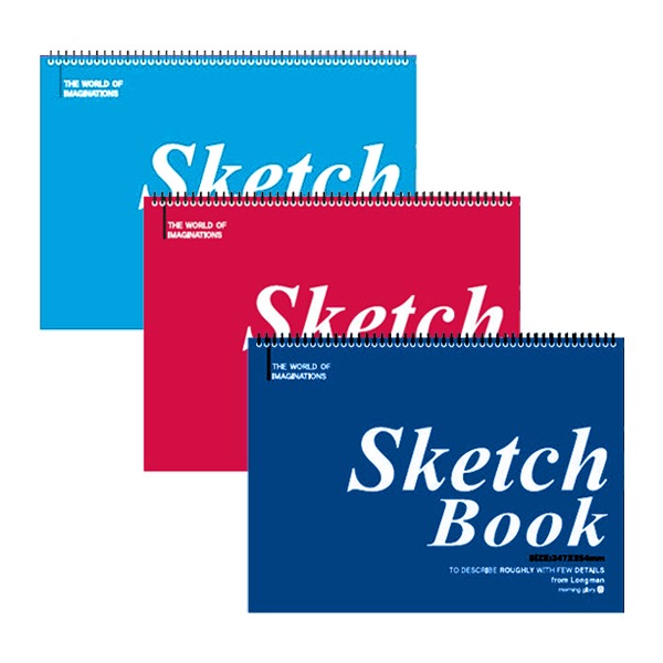 (모닝글로리) 4500 전문가용 고급 8절 스케치북 10권 (색상랜덤), 8절, 10개, 20매 31,600원