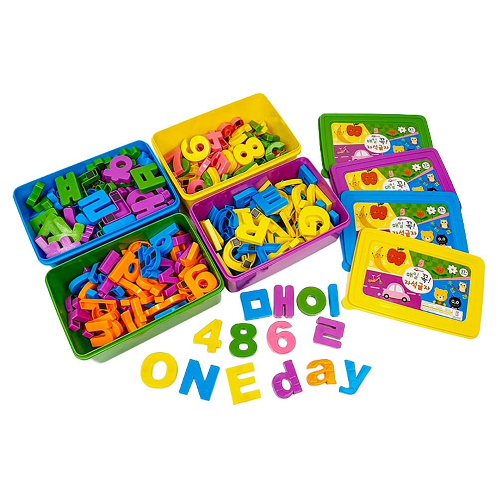 플레이맥스 매일 꼭 자석글자 판퍼즐 4종 세트 25,270원