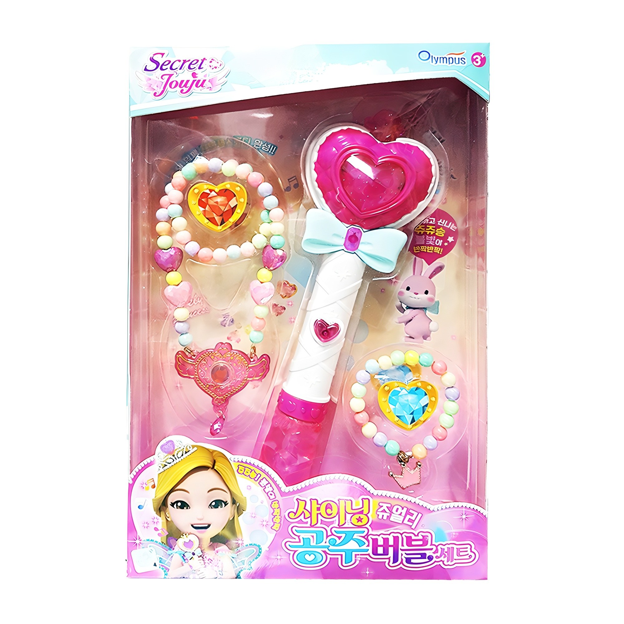 시크릿쥬쥬 샤이닝 쥬얼리 공주버블 세트, 랜덤 발송, 1세트 8,590원