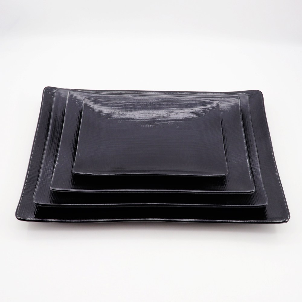 다다홈 멜라민 그릇 식기 앞접시 대접 업소용 식당 사각접시 3호, 10개, G-0663 86,000원