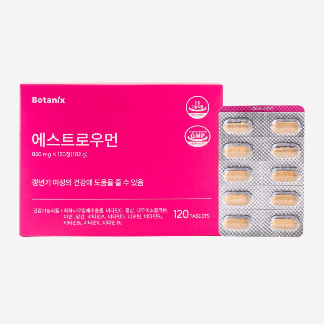 에스트로우먼 갱년기 여성 건강 회화나무추출물 영양제 58,000원