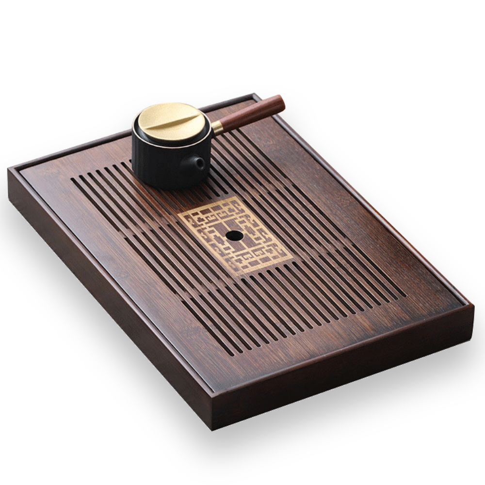 고급 티트레이 차트레이 스프라이트 배수 받침대 다반 다기 대나무 쟁반, 1개, 고급B(라지) 49,800원