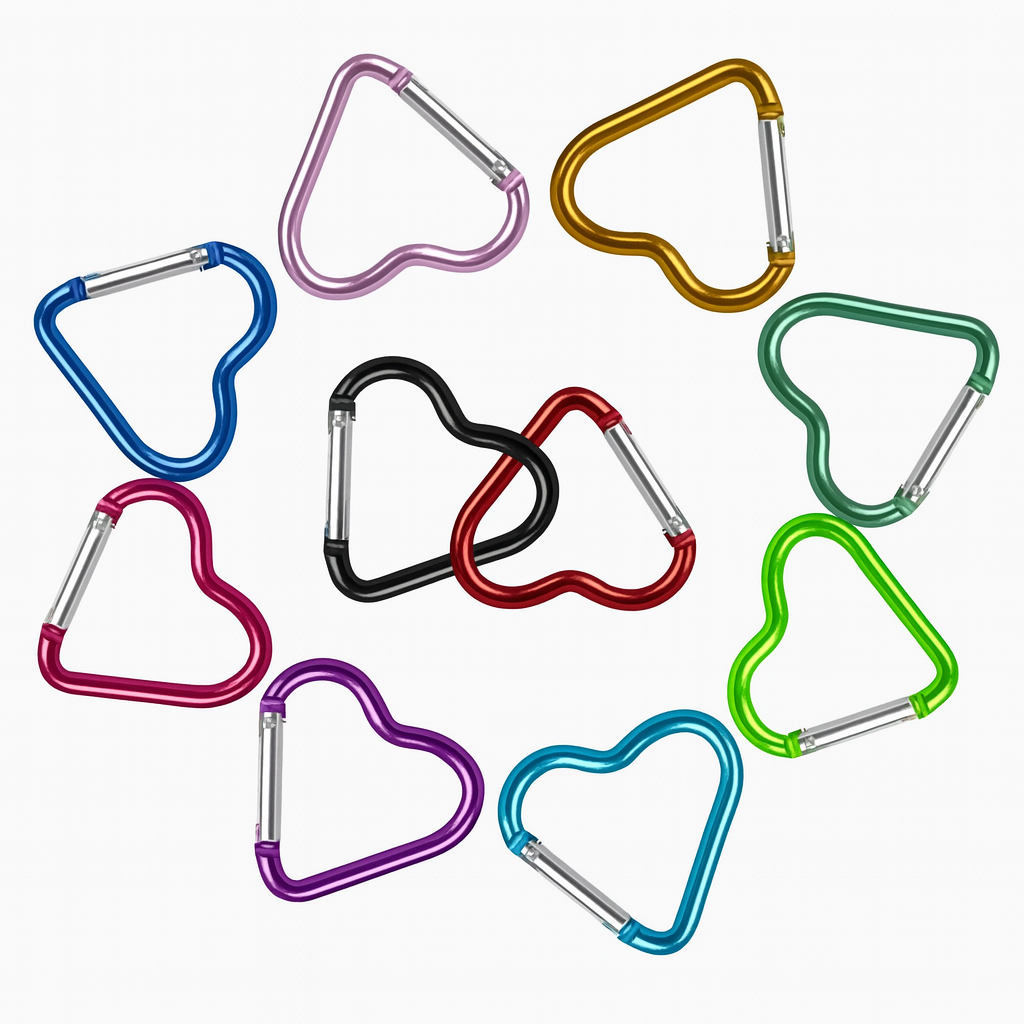 루다택 하트 키링고리, 10개, 10컬러세트 8,000원