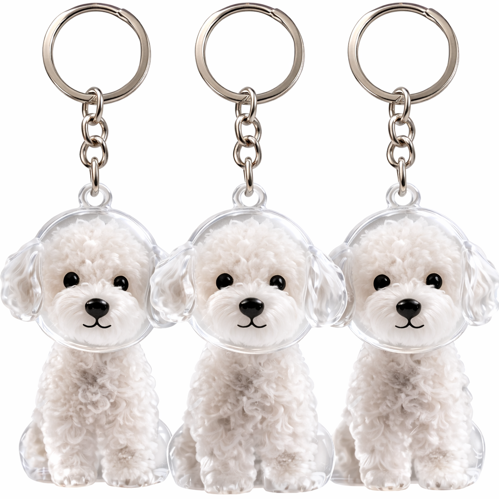 아이언캐쳐 반려동물 열쇠 고리 강아지털 추억보관, 3개, 포메 8,500원