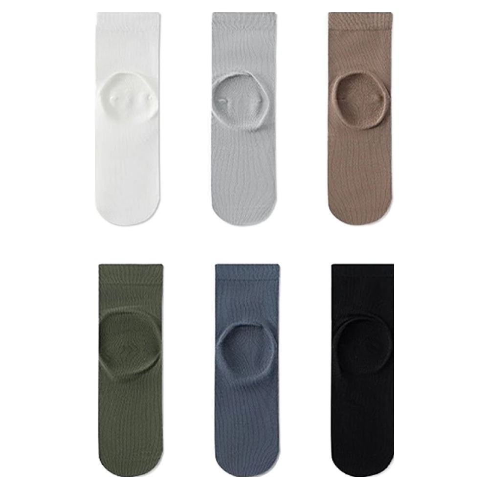 여신 여성용 풋케어 발보습 뒤꿈치 데일리 실리콘 양말 6켤레 세트 26,150원