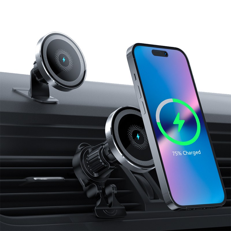 Mankiw맨큐 맥세이프 차량용 고속 무선충전 거치대 송풍구형+대쉬보드형 19,800원