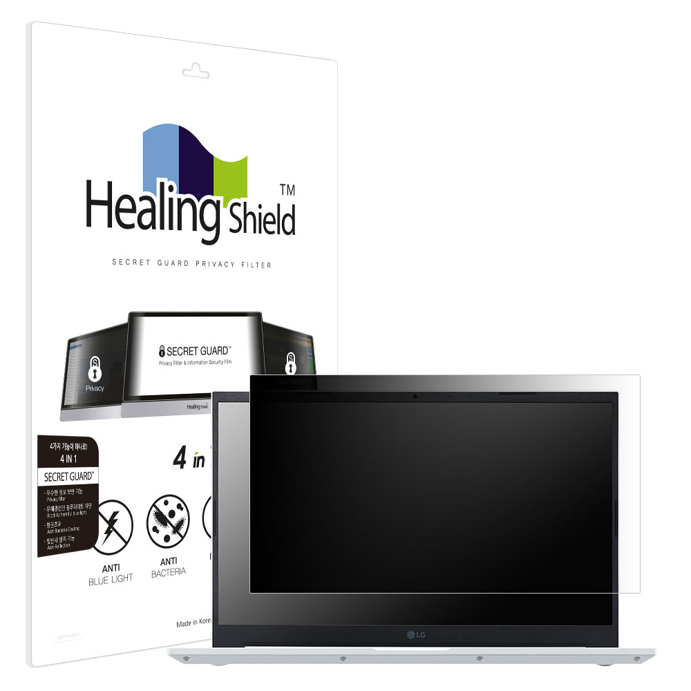 힐링쉴드 LG 울트라 PC 15U50R 15UD50R 항균 보안필름 블루라이트차단 양면 정보보안기, 1개 26,820원