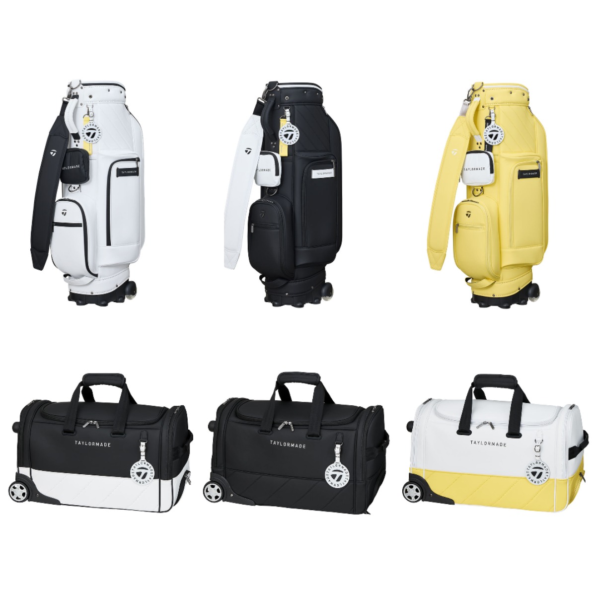 [정품] 25년 테일러메이드 마카롱 여성 골프 바퀴형 캐디백 보스턴백 골프가방세트 5분할 신발 수납 9.5 880,000원