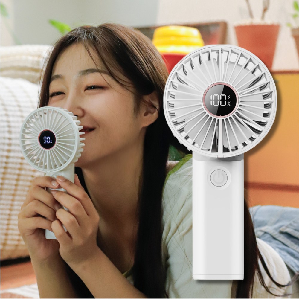 프롬래빗 6단 대용량 휴대용 선풍기 보조배터리 겸용 12,900원