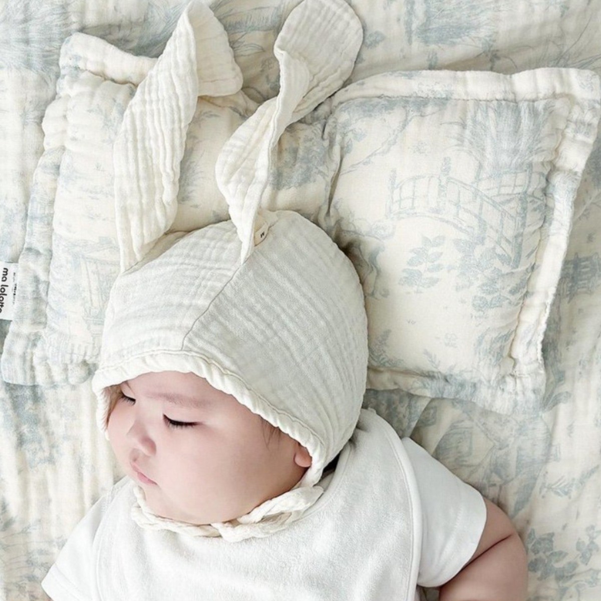 마롤로뜨 아기 말랑베개 뜨왈드주이 신생아 애착 짱구베개, 블루_뜨왈드주이 말랑베개 12,000원