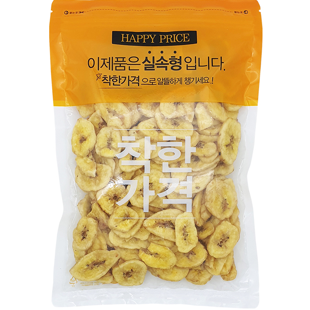 견과공장 바나나칩, 1개, 400g 7,900원
