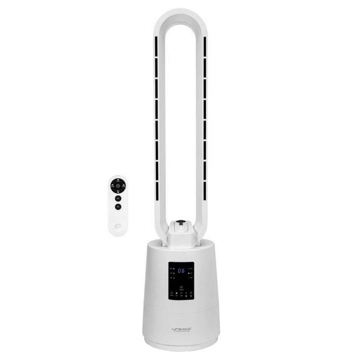 공기청정형 UV 날개없는 BLDC 리모컨 선풍기 / 대형 유아 어린이 써큘레이터 서큘레이터 가정용 선풍기, UMF-BM353W 119,000원